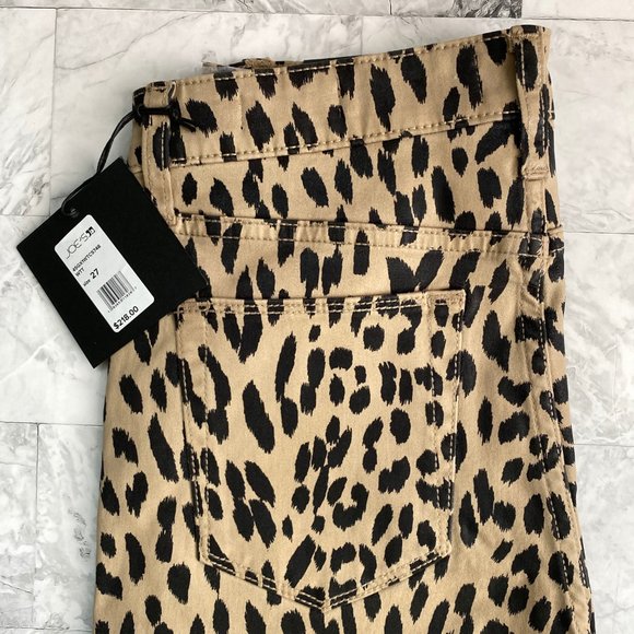 NEW Joe's Jeans The Charlie Leopard Print Jeans - Picture 3 of 5